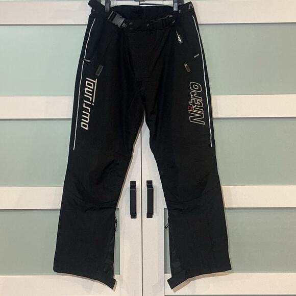 NITRO Racing Tourismo Twin Skin Protectors CE Pants Men's XL Black NEW - Picture 1 of 8